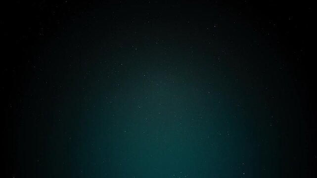 Dark night sky filled with many stars and a teal gradient, creating a cosmic background for astronomy and space concepts