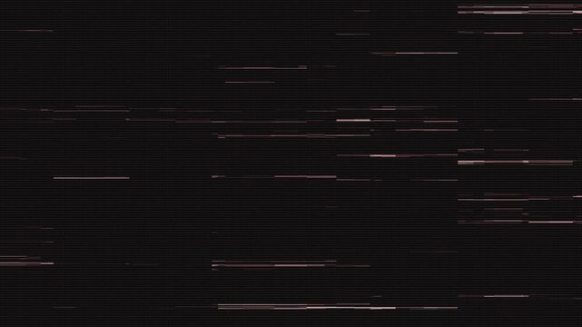 Digital Scanlines - Thin horizontal streaks that evoke the visual style of old CRT monitors or vintage security camera feeds.