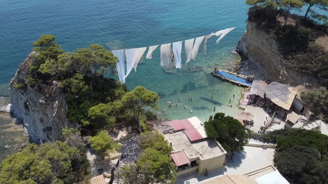 Zakynthos Island Aerial View