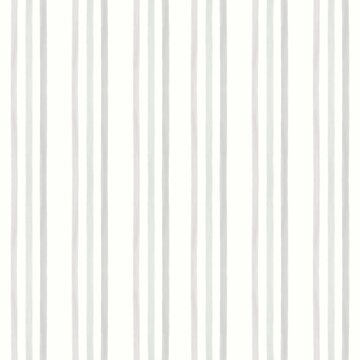 Soft Pastel Hand Painted Stripe Pattern
