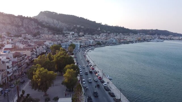 Zakynthos Island Aerial View