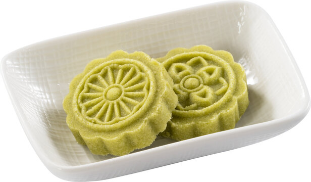 Traditional Chinese mung bean cake
