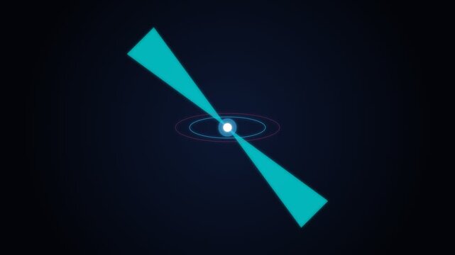 Rotating Pulsar Neutron Star with Sweeping Relativistic Radiation Gamma Beams 4K