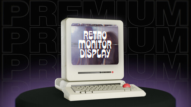 Retro PC Media Display