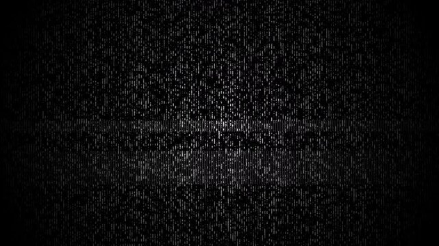 TV snow or noise , no signal old vintage TV. Noise overlay texture pattern. tv screen noise glitch effect 4k video. Television static noise, no signal old vintage TV.