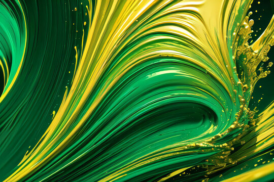 Generative AI creative abstract concept art background