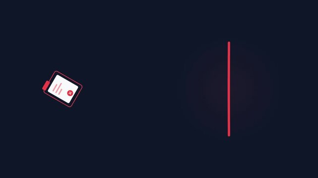 Digital document validation process failing and triggering a security alert on a dark background