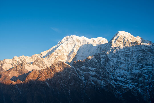 Am Ende des Mardi Himal Treks hat man einen tollen Blick auf die 8000er des Annapurna