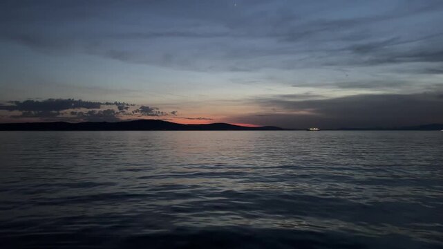 Sailing around Split-Dalmatia Croatia.
