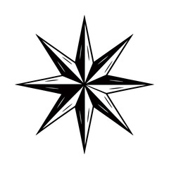 Fototapeta premium Radial lines emanating from a central point black background
