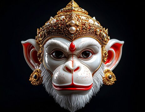 The Majestic Monkey God Hanuman A Symbol of Devotion and Strength