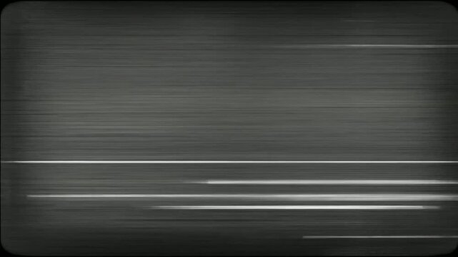 横線が緩やかに流れる古典的なフィルム質感