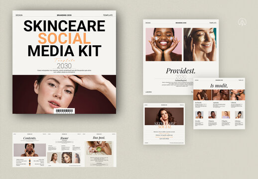 Skincare Socail Media Kit