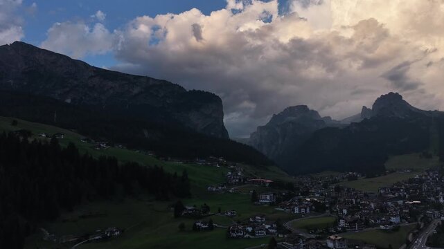 Beautiful landscape of mountains during summer