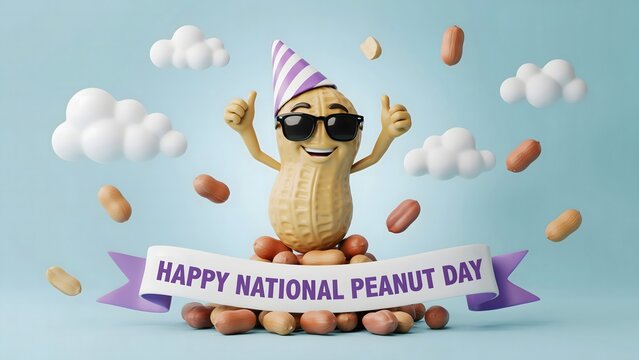 National Peanut Day celebrates crunchy peanuts, tasty snacks, peanut butter, healthy treats, and joyful food traditions with fun festive celebration.
