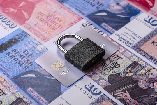 Blocking of a bank debit card, account, or bill, fraud, or bankruptcy. Blocking of a bank card