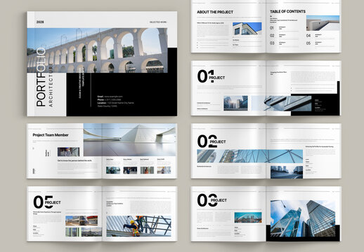 Architecture Portfolio Landscape Template
