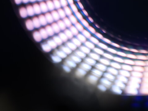 Lamp in dreamy spectrum. Soft light diffusion and prism-like reflections give the image a futuristic, high-tech feel. Can be used as elements for design projects.