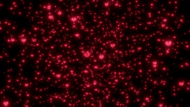 Broken heart animation slowly floats on a green screen. broken heart floats on chroma key background. Used at Valentine's Day festival.