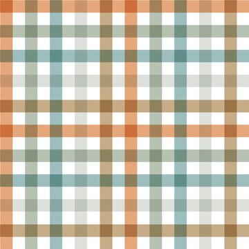 seamless plaid pattern featuring a vibrant geometric check grid.
