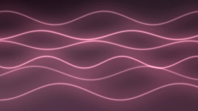 Magenta Duotone Layered Gradient Waves Loop Background 4K｜マゼンタデュオトーンの重層グラデーションウェーブループ動画背景 4K