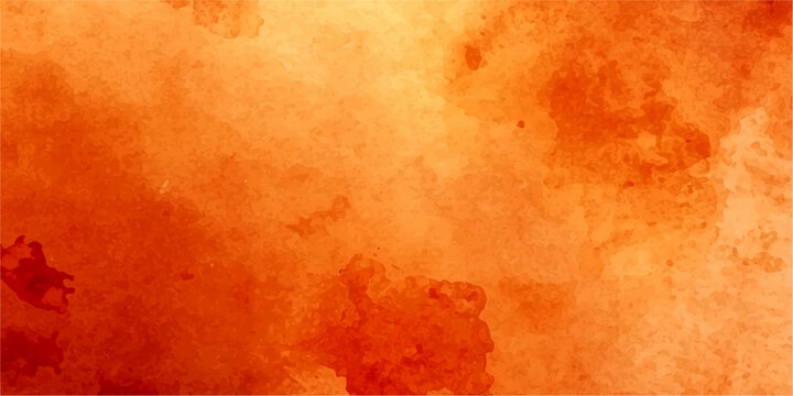 Warm Orange Watercolor Texture A vivid and abstract watercolor wash in warm shades of orange and yellow, evoking a sense of warmth, energy, and creativity. Perfect for backgrounds and design elements.