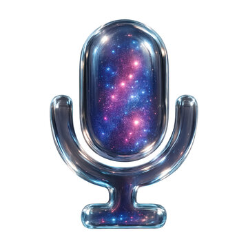 PNG Galactic microphone illustration PNG