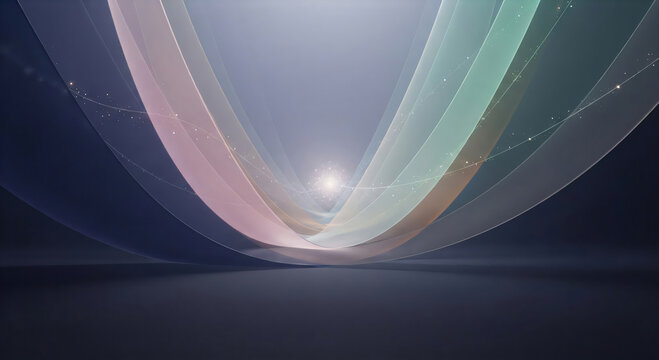 レイヤード・クロノ・スケープ：光の層が織りなす時間の地平 / Layered Chrono-Scape: The Horizon Woven by Layers of Light