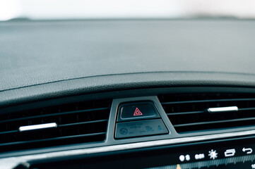 Emergency stop button in a car © Hanna