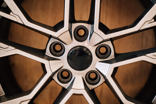 The car wheel disk is new
