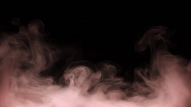 Dark, swirling smoke clouds with a mysterious and ethereal appearance