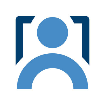 Focus Target on User Profile Icon Vector, Audience Segment and Customer Demographics Symbol