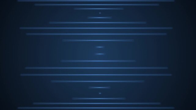 Blue Futuristic Digital Lines Animation, Technology Motion Background