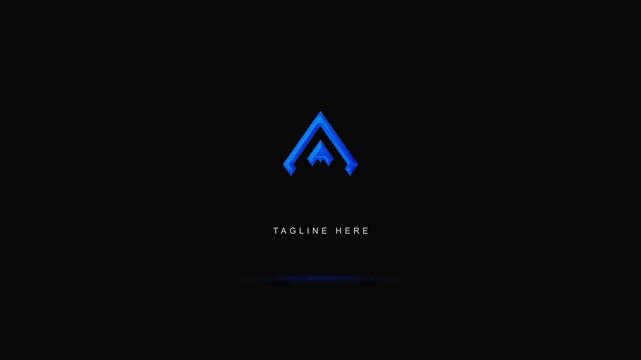 Cinematic Modern clean enrgetic glowing light 3D Logo Reveal Animation for Corporate Branding and Business