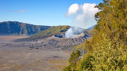 Blick auf das Tengger-Vulkan-Massiv © Andreas Edelmann