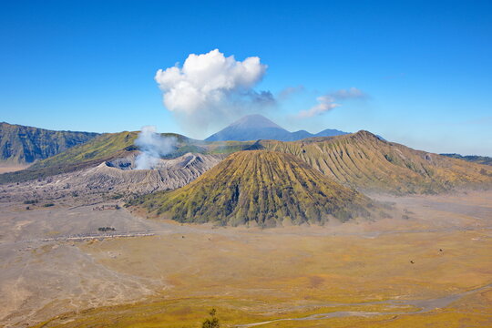 Blick auf das Tengger-Vulkan-Massiv