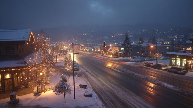 time lapse of traffic at night