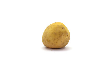 Fototapeta premium Potatoes on a white background. A natural food.