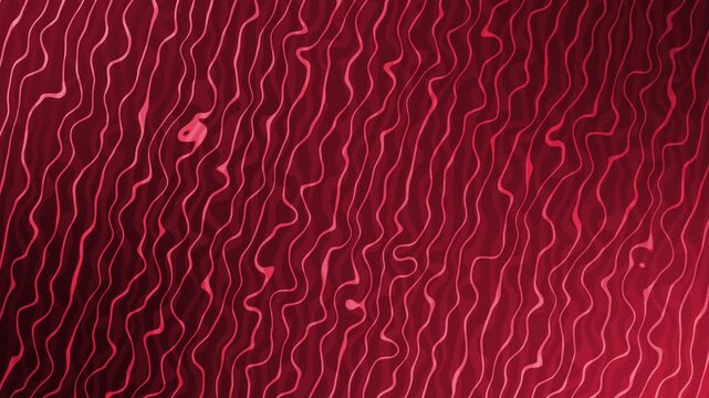 Abstract dark background with wavy lines forming organic ripple pattern animation