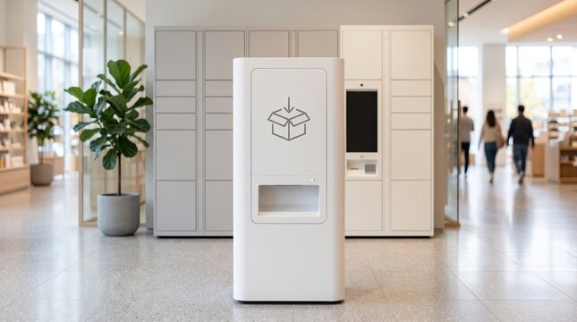 Modern smart package locker system