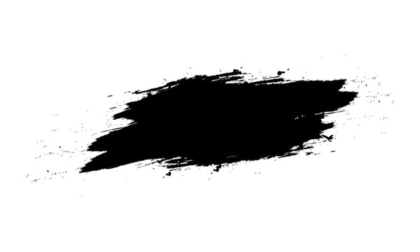 black ink splat