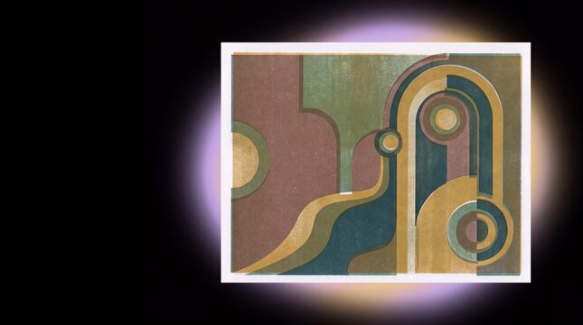 3d render of risograph grain texture abstract background featuring soft lilac and brushed...