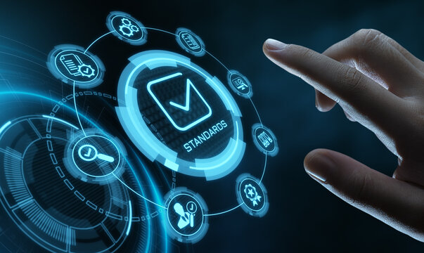 Digital Standards Compliance Concept with Touch Interface and Quality Certification
