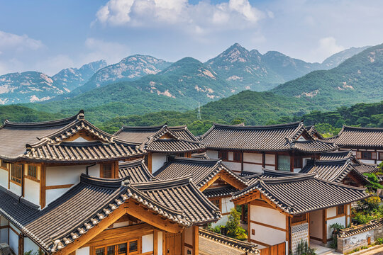 Eunpyeong Hanok Village in Eunpyeong-gu, Seoul, South Korea