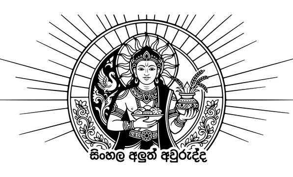 avurudu illustration; new year background; new year vector; happy new year; sinhala awrudu; festival; sinhala aurudu; aluth aurudu; awurudu illustration; sinhala tamil new years