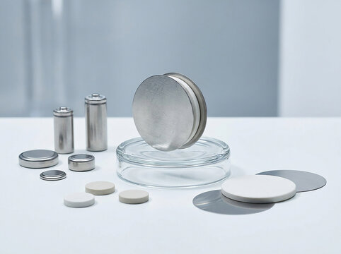 Solid-state battery prototype with layered ceramic electrolyte