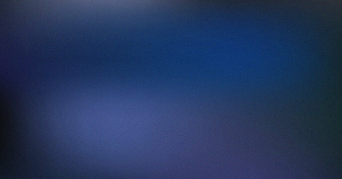 Deep blue abstract background with rich moody tones and a vintage film grain aesthetic effect
