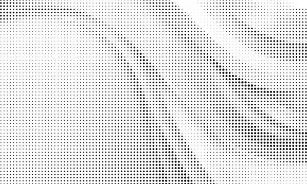 Abstract Monochrome Halftone Pattern With Wavy Gradient Dots For Modern Geometric Graphic Design Backgrounds 551