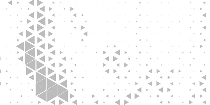 triangle geometric pattern, abstract triangle background. Halftone triangles pattern. Abstract geometric gradient background.