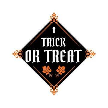 Elegant Halloween Typography Poster